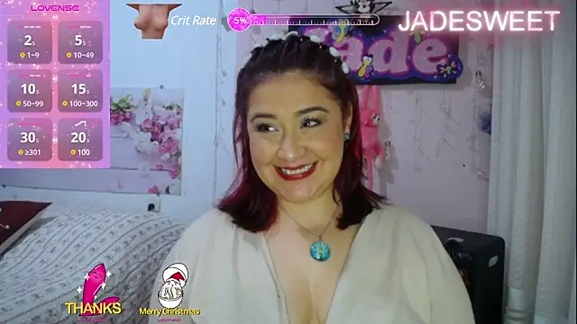 Snapshot of JADE_SWEET2 chatting on 01-25-25, 09:57 JADE SWEET2 online show from 01-25-25, 09:57