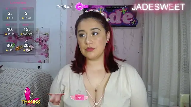 Snapshot of JADE_SWEET2 chatting on 02-15-25, 12:15 JADE SWEET2 online show from 02-15-25, 12:15