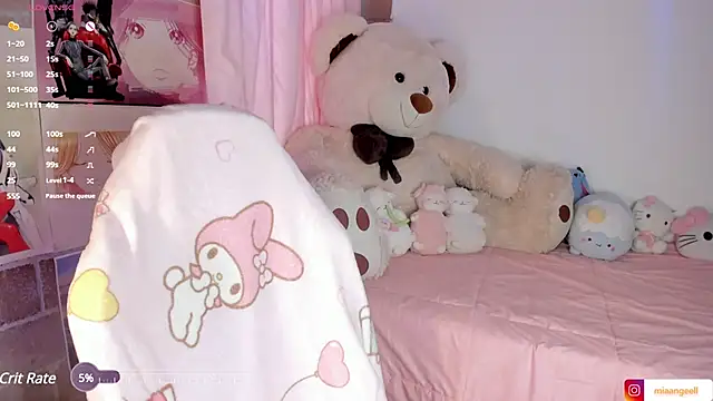 mia angel  online show from 12-23-24, 10:44