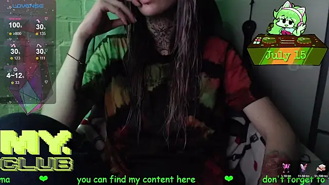 Snapshot of Witch_Emma chatting on 07-15-26, 05:07 Witch Emma online show from 07-15-26, 05:07