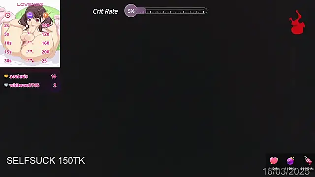 Herazuline online show from 03-17-25, 10:27