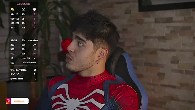 Snapshot of Arkaikomz chatting on 01-26-25, 12:26 Arkaikomz online show from 01-26-25, 12:26