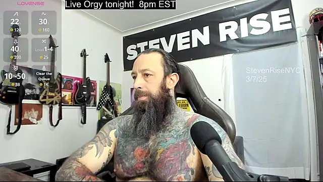 StevenRiseNYC online show from 03-07-25, 02:34
